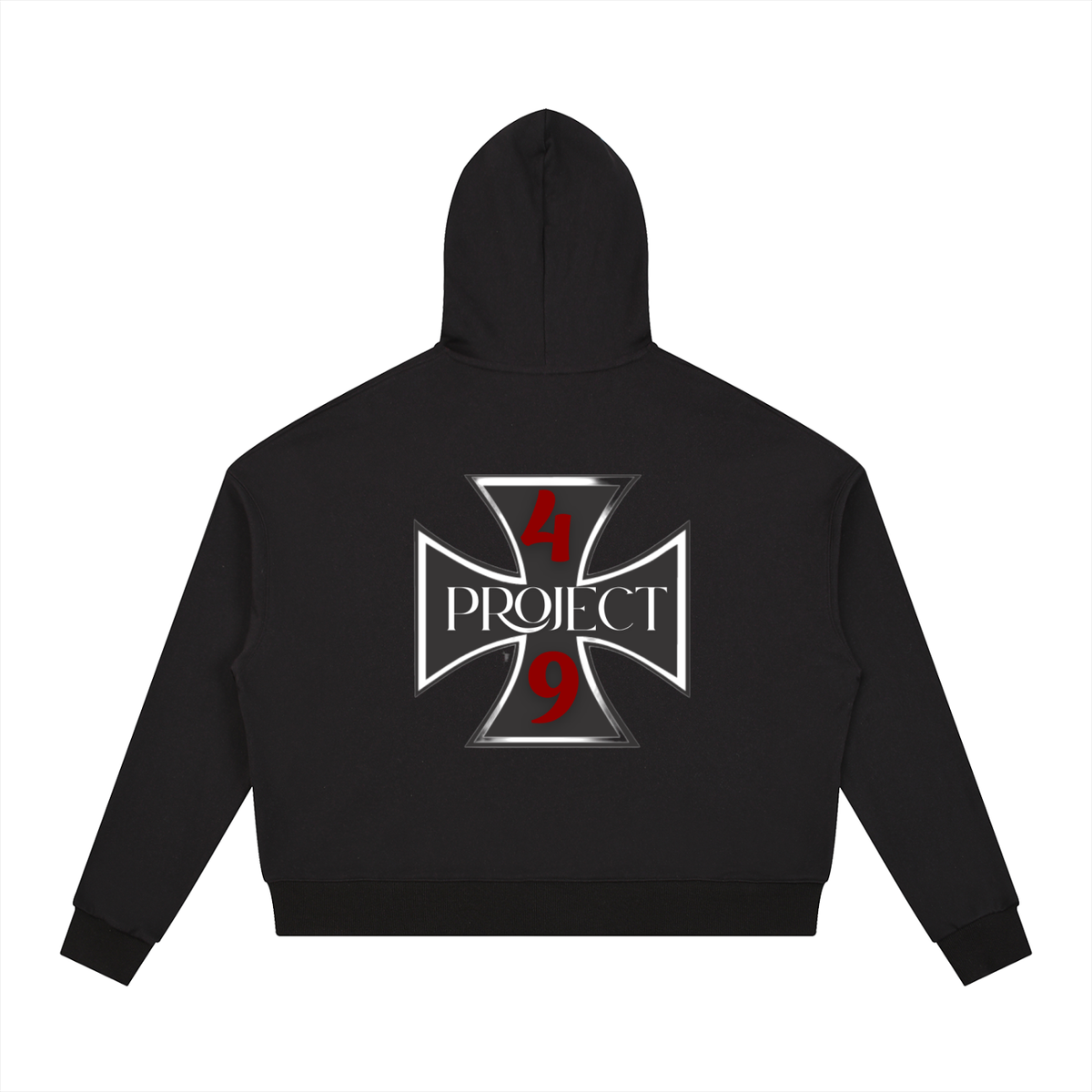 Contrast Drawstring Hoodie