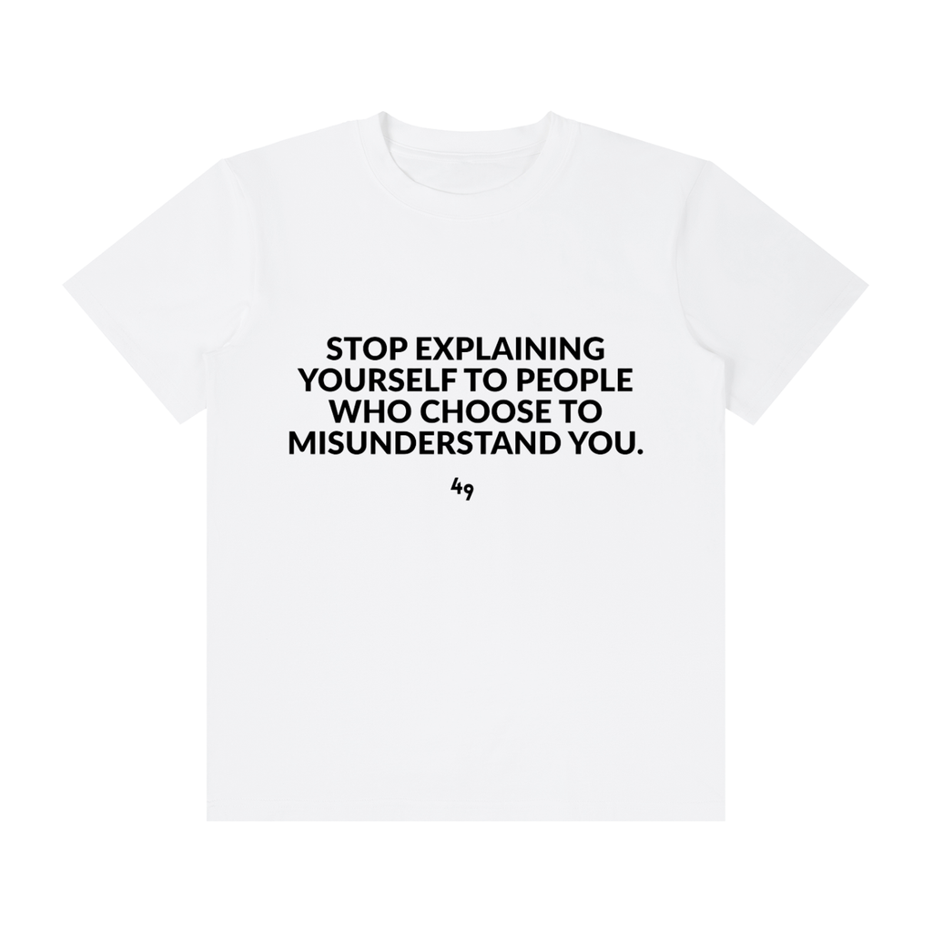 Quote Cotton T-Shirt